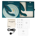 Womanizer Duo 2 Estimulador Blue Petrol