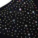 Subblime 952174 Bodystocking de Red con Guantes y Diamantes Negro Talla Única