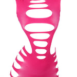 Subblime - 952273 Vestido Manga Longa Com Rede Elstica Rosa Tamanho Único