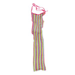 Subblime - 952341 Vestido Rainbow Fishnet Talla Única