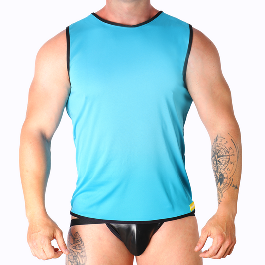 Macho - T-Shirt Azul L/XL