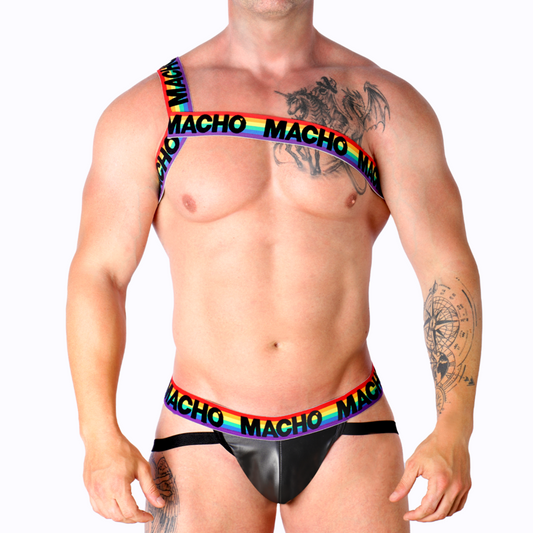 Macho - Arnês Romano Orgulho S/M