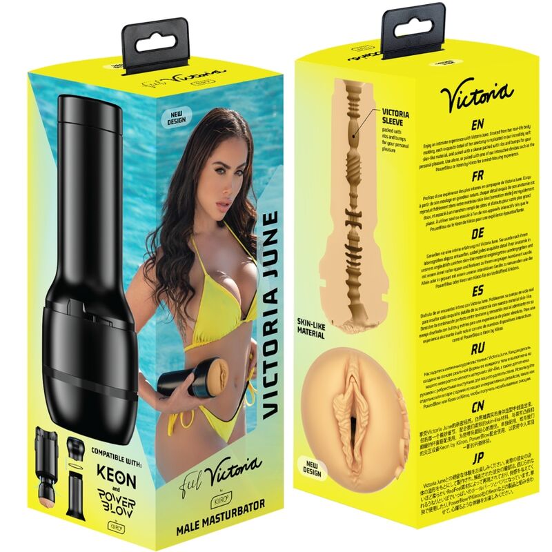 Kiiroo Feel Victoria June Masturbador