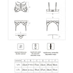 Livco Corsetti Fashion Soledad Lc 20217 Sujetador + Braga + Liguero L/xl