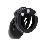 Hidden Desire Extreme Castidade Gaiola de Silicone Tamanho S Preto