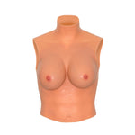 Hidden Desire Alter Ego Camiseta de Pechos Usable E-cup Color Carne