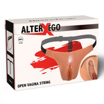 Hidden Desire Alter Ego Ajustable Vagina Abierta Cuerda Carne