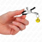 Kink - Grampo de Bico Simples Dourado 6 cm