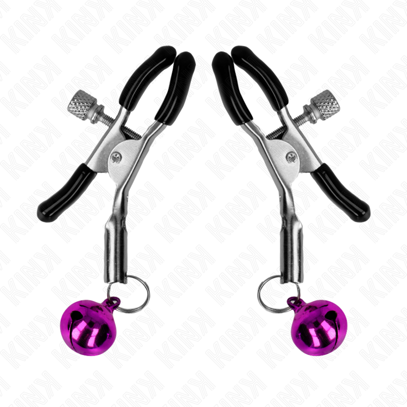 Kink - Grampo de Bico Simples Roxo 6 cm