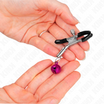Kink - Grampo de Bico Simples Roxo 6 cm