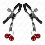 Kink - Grampo de Bico Duplo Sino Vermelho 6 cm
