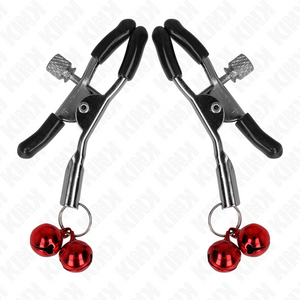 Kink - Grampo de Bico Duplo Sino Vermelho 6 cm