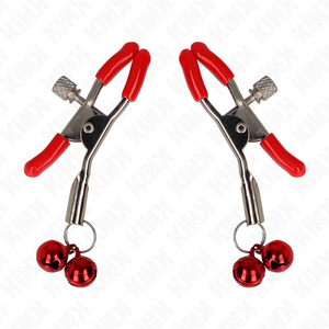 Kink - Grampo de Bico Duplo Vermelho Vermelho 6 cm