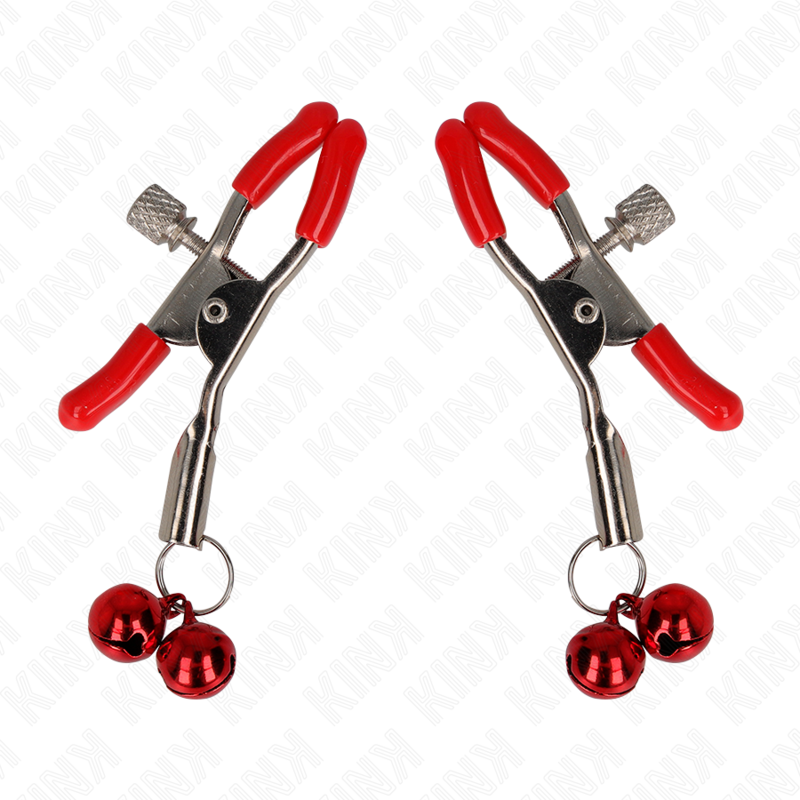 Kink - Grampo de Bico Duplo Vermelho Vermelho 6 cm