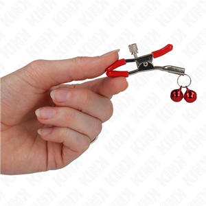 Kink - Grampo de Bico Duplo Vermelho Vermelho 6 cm