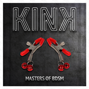 Kink - Grampo de Bico Duplo Vermelho Vermelho 6 cm