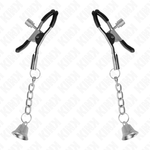 Kink - Pinças Pingente Sino Prata 6 cm