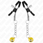 Kink - Pinças Pingente Jingle Bell Dourada 6 cm