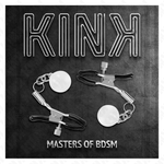 Kink - Grampos de Bico de Vidro Prata 6 cm