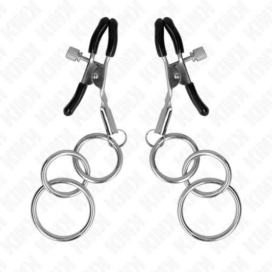 Kink - Grampo de Bico 3 O-Ring 6 cm