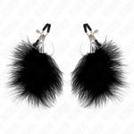 Kink - Grampo de Pena Para Bicos Preto 7 cm