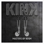 Kink - Pinças de Bino Finas Prata 7 cm
