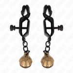 Kink - Grampos de Bico Estilo Bell Jaw Preto 7 cm