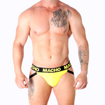 Macho Mx25a Jock Lycra Amarelo M