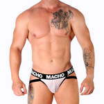 Macho Mx26x1 Jock Grid Branco L