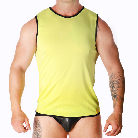 Macho T-shirt Amarelo S/m