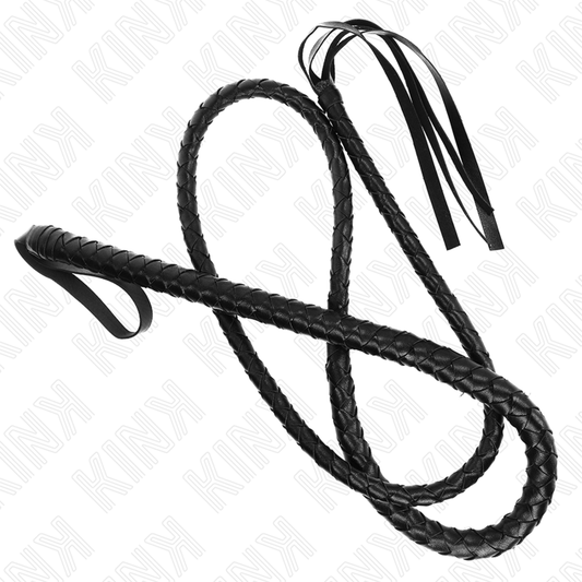 Kink - Chicote de Serpente Preto Longo 210 cm