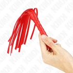 Kink - Mini Chicote Vermelho Simples 28 cm