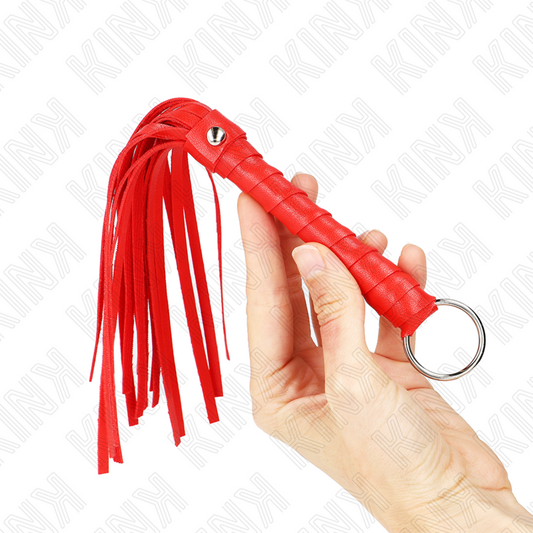 Kink - Mini Látigo Rojo Sencillo 28 cm