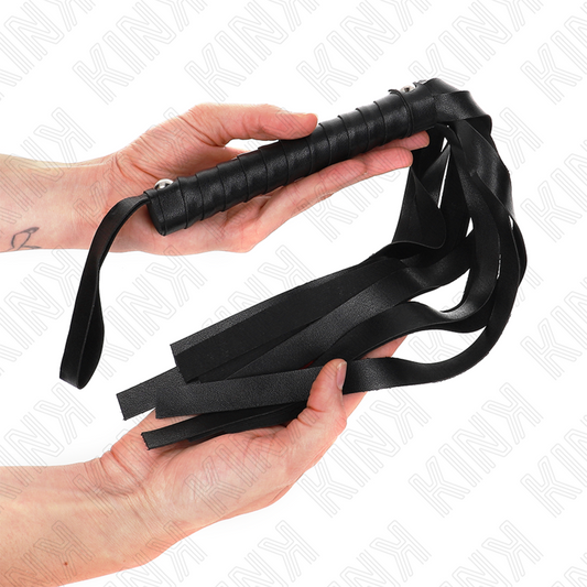 Kink - Chicote de Cauda Larga Preto 48,5 cm