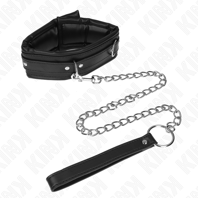 Kink - Collar pesado con cinturón 65 cm Modelo 4 Ajustable 36,5-50 cm