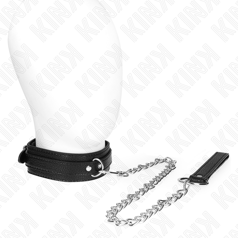 Kink - Collar Estampado Serpiente Con Correa 65 cm