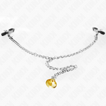 Kink - Pinzas de cadena con colgante de cuerno 30 cm