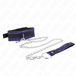 Kink - Colar Curto de Renda de Veludo Com Cinto 105 cm Com Defeito Em Nylon 44 X 5,5 cm