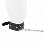 Kink - Collar con correa 65 cm 1 anilla ajustable 38-49 cm X 5 cm