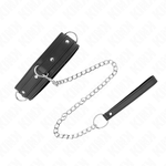 Kink - Collar con Correa 65 cm 3 Anillas Modelo 1 Ajustable 38-49 cm X 5 cm