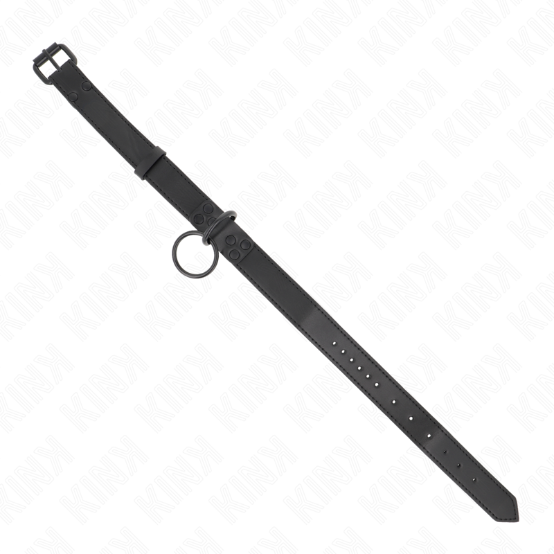 Kink - Colar Com Trela Escura 65 cm Ajustável 37-54 cm X 3 cm