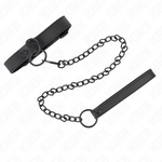 Kink - Colar Com Trela Escura 65 cm Ajustável 37-54 cm X 3 cm
