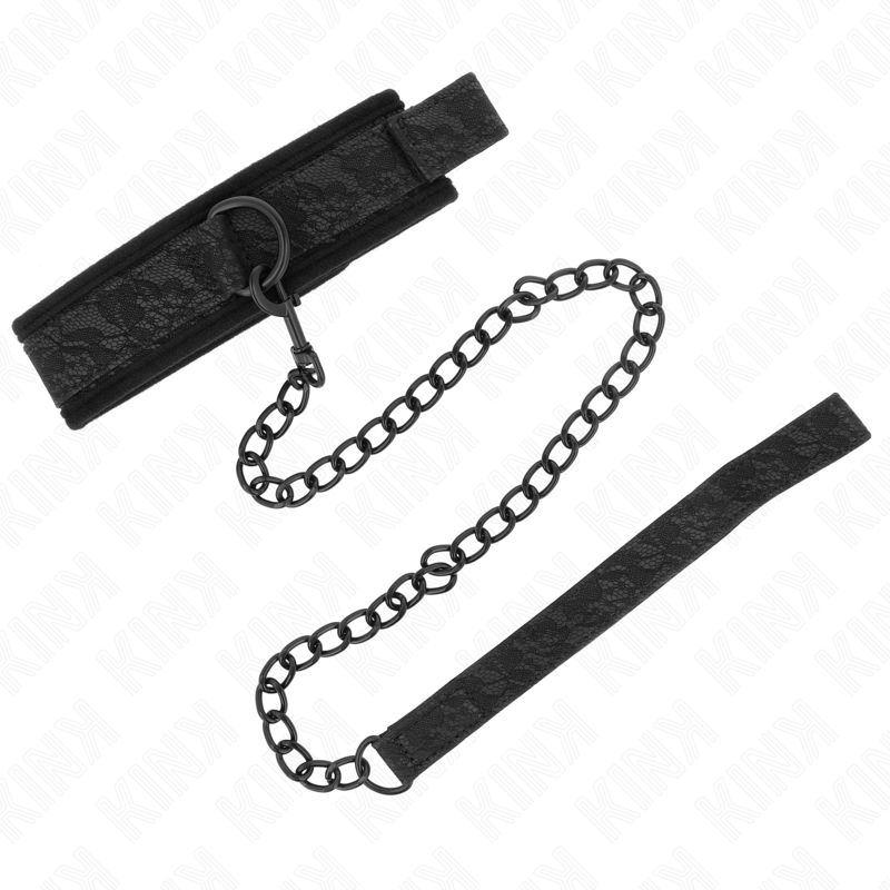 Kink - Colar Modelo Básico Com Trela 77 cm Modelo 5 Ajustável 34-54 cm X 5 cm