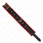 Kink - Colar Com Trela de Tecido Liso Ajustável 33-48 cm X 5,7 cm