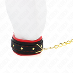 Kink - Colar Com Trela de Tecido Liso Ajustável 33-48 cm X 5,7 cm