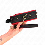 Kink - Colar Com Trela de Tecido Liso Ajustável 33-48 cm X 5,7 cm
