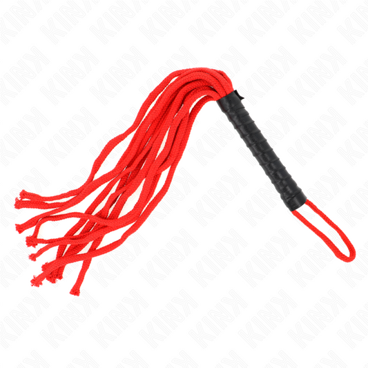 Kink - Chicote de Corda Rojo 56 cm