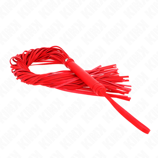 Kink - Chicote Pvc Macio Vermelho 70 cm