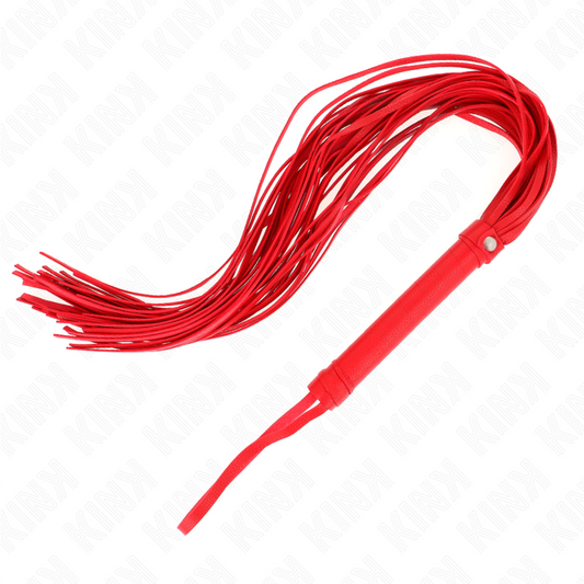 Kink - Chicote Pvc Macio Vermelho 70 cm
