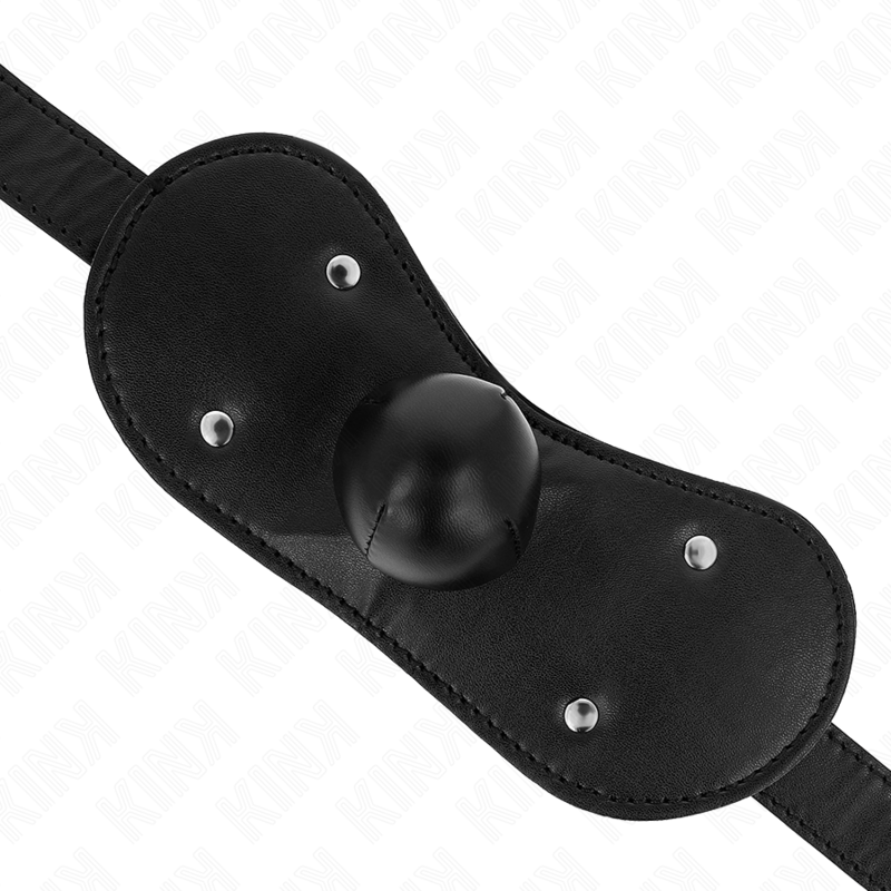 Kink - Máscara Boca Ball Gag Com Fechadura Ajustável 42-60 cm